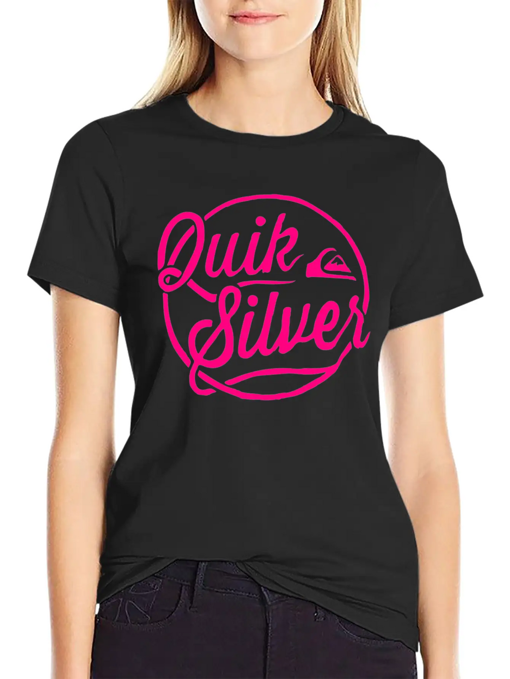 Pinky Quicksilver Unisex Casual T-Shirt – Clean Design For Daily Comfort