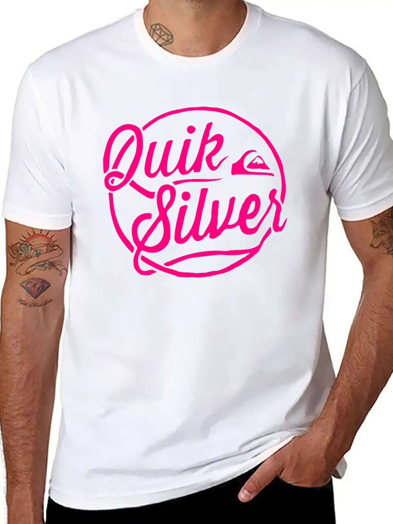 Pinky Quicksilver Unisex Casual T-Shirt – Clean Design For Daily Comfort