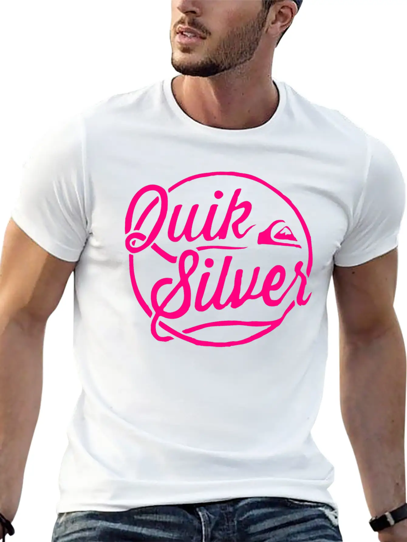 Pinky Quicksilver Unisex Casual T-Shirt – Clean Design For Daily Comfort