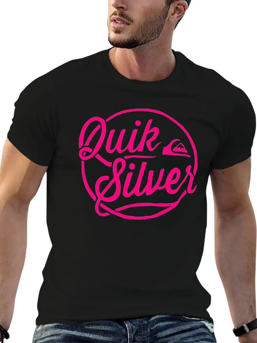 Pinky Quicksilver Unisex Casual T-Shirt – Clean Design For Daily Comfort