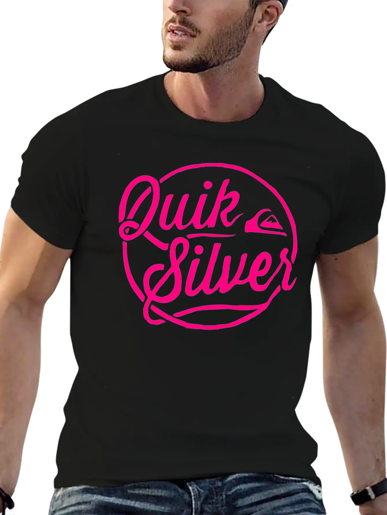 Pinky Quicksilver Unisex Casual T-Shirt – Clean Design For Daily Comfort