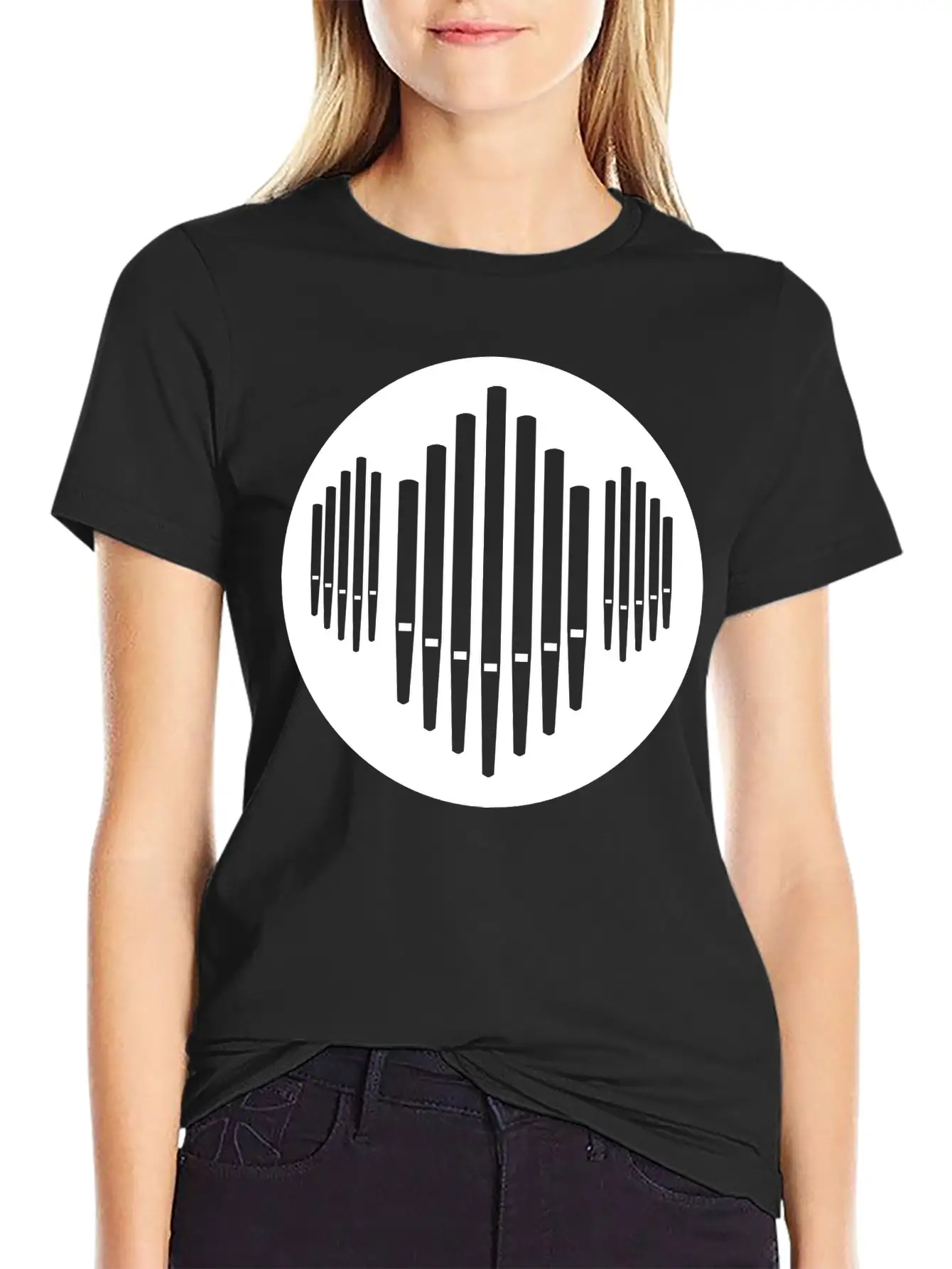 Pipe Organ Essential Cotton Tee For Daily Outfits – Unisex Style