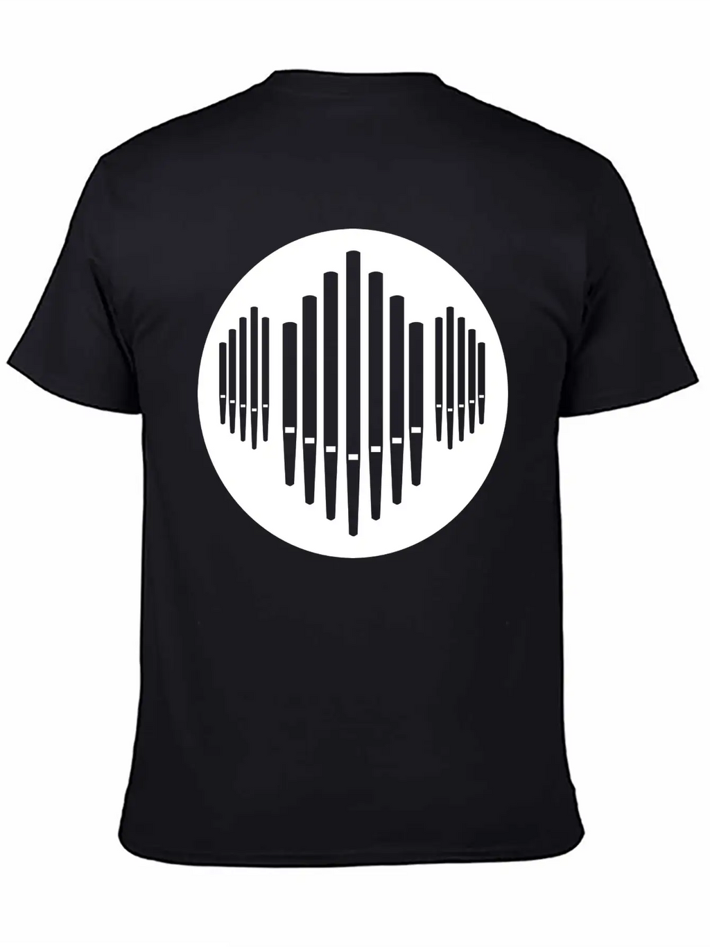 Pipe Organ Essential Cotton Tee For Daily Outfits – Unisex Style