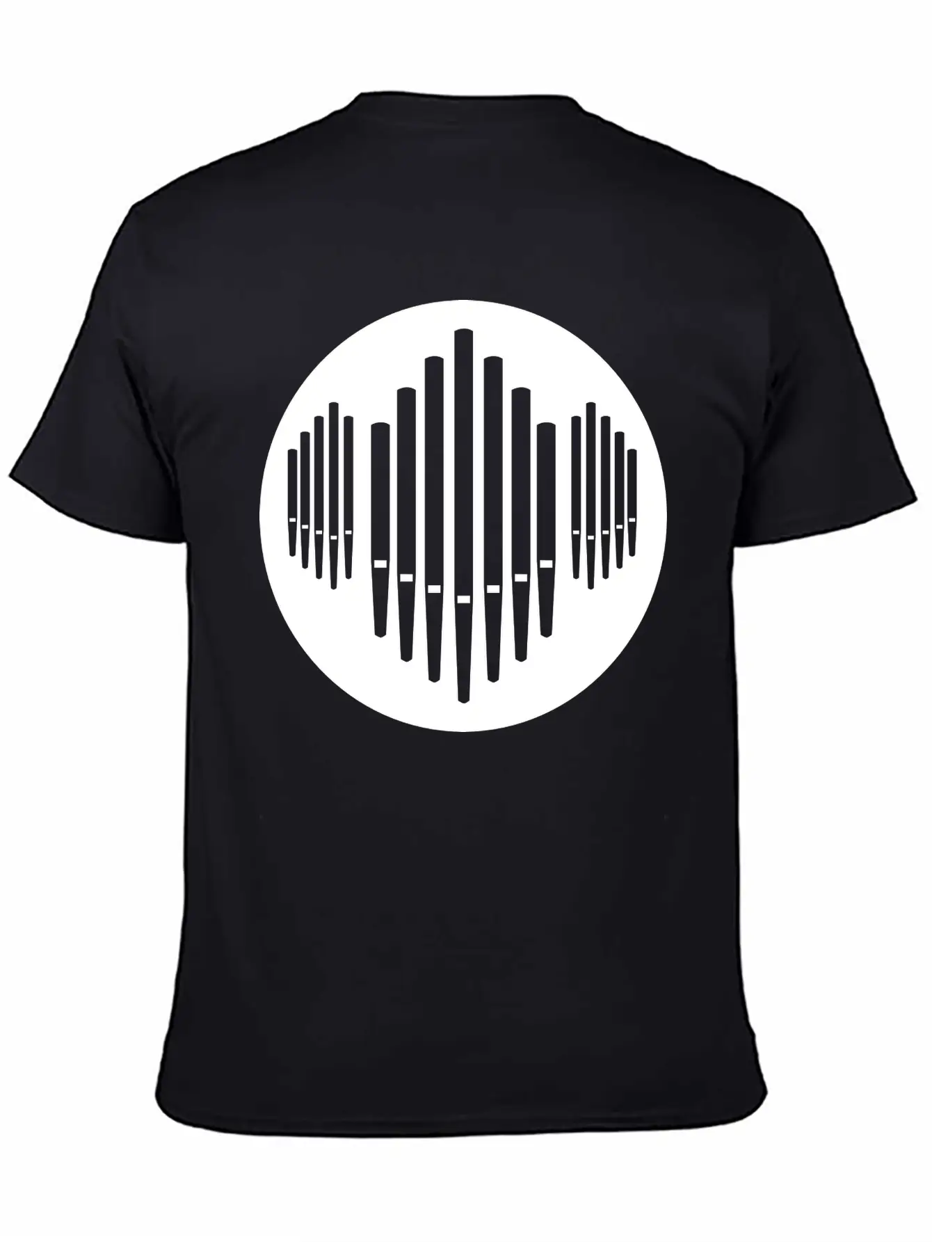Pipe Organ Essential Cotton Tee For Daily Outfits – Unisex Style