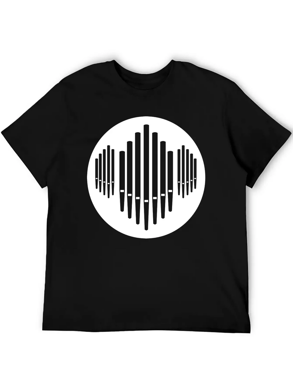Pipe Organ Essential Cotton Tee For Daily Outfits – Unisex Style