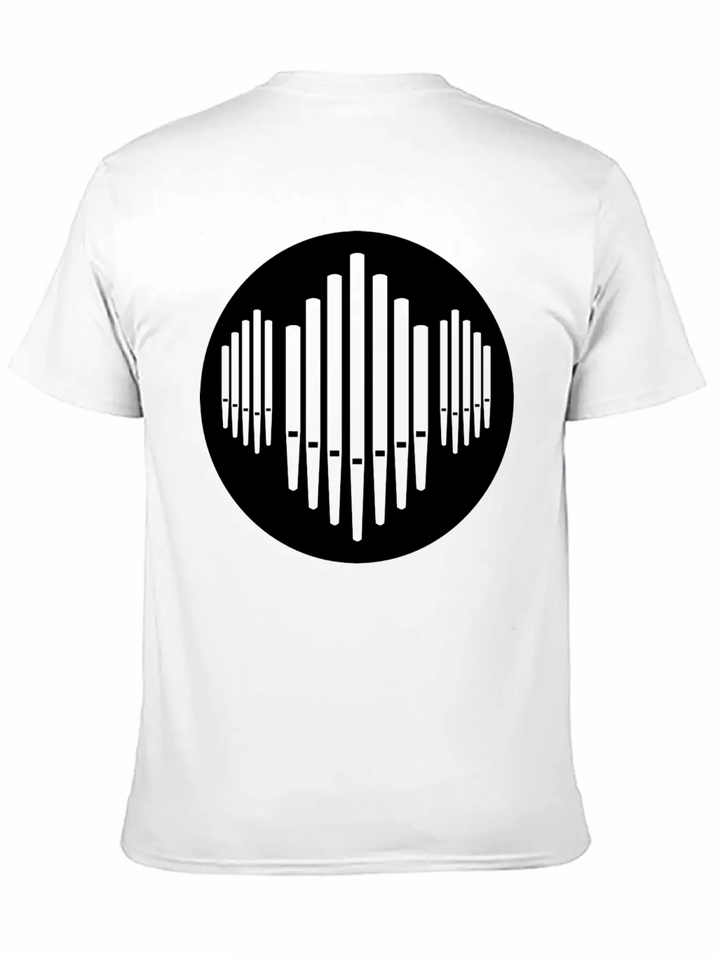 Pipe Organ Essential Cotton Tee For Daily Outfits – Unisex Style