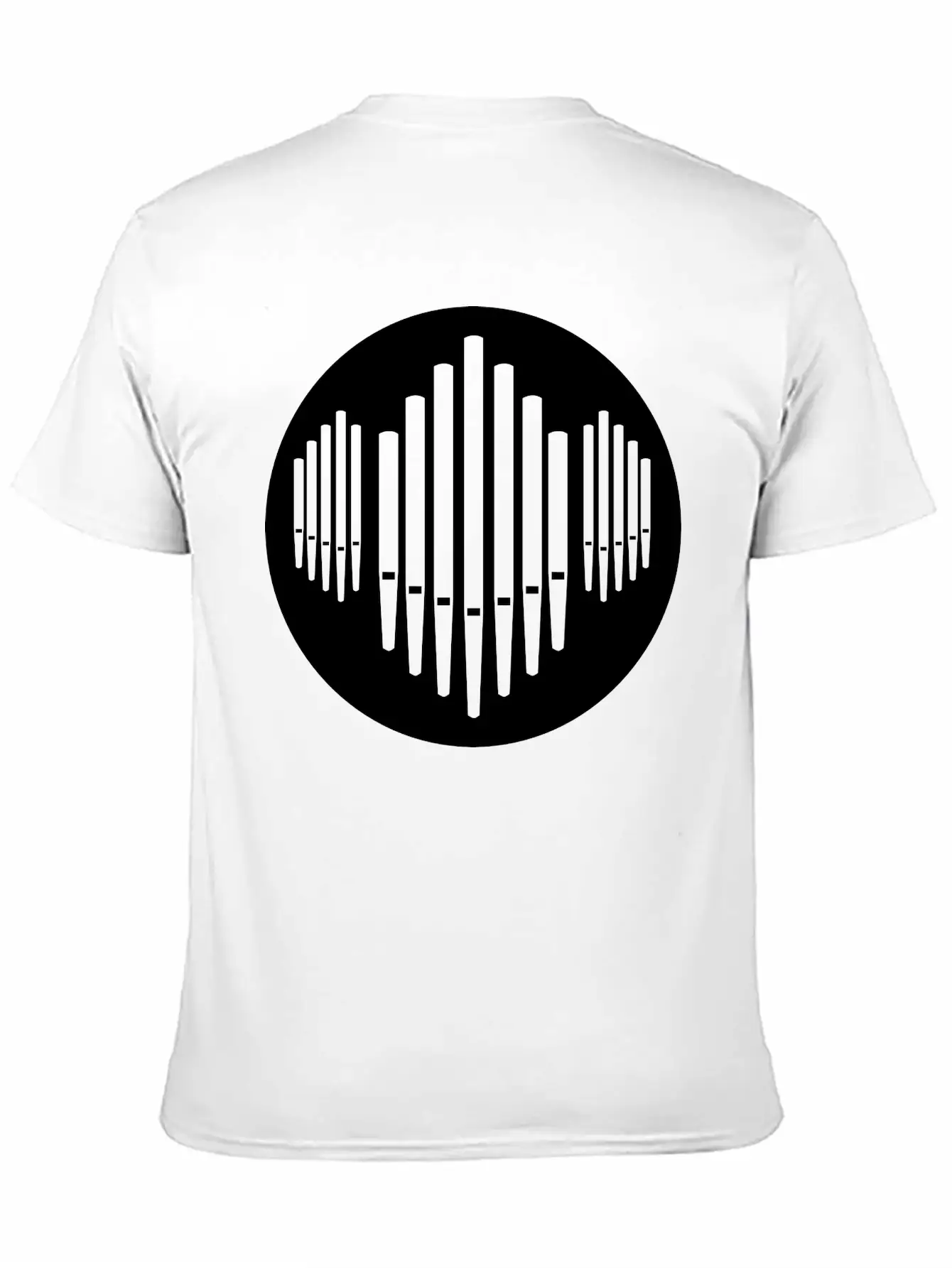 Pipe Organ Essential Cotton Tee For Daily Outfits – Unisex Style
