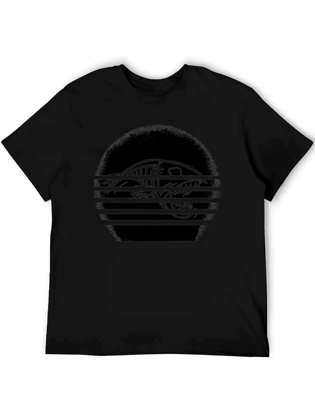Piranha Predatory Fish Sunset Night Dusk Timeless Short Sleeve Tee – Comfy And Minimalist Design