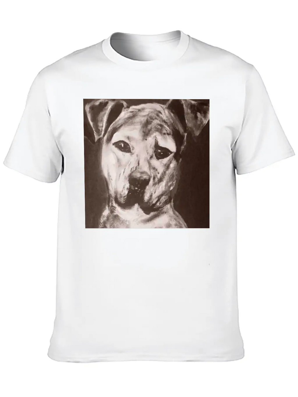 Pit Bull Mix Dog Breathable Soft Cotton T-Shirt – Timeless Casual Look