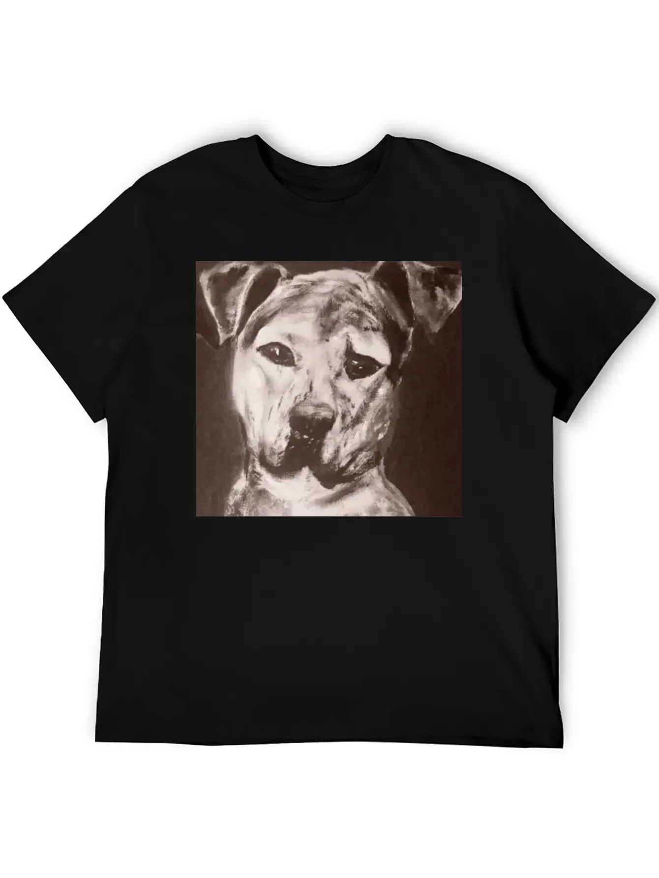 Pit Bull Mix Dog Breathable Soft Cotton T-Shirt – Timeless Casual Look