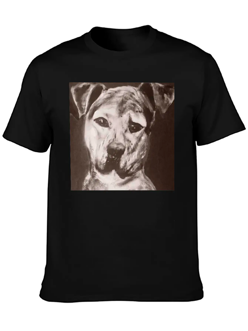 Pit Bull Mix Dog Breathable Soft Cotton T-Shirt – Timeless Casual Look