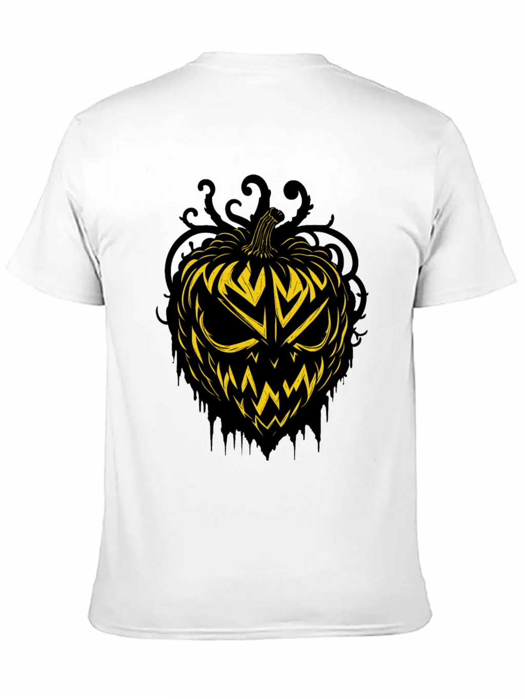 Pitch Black Pumpkin Heart Timeless Short Sleeve Tee – Comfy And Minimalist Design