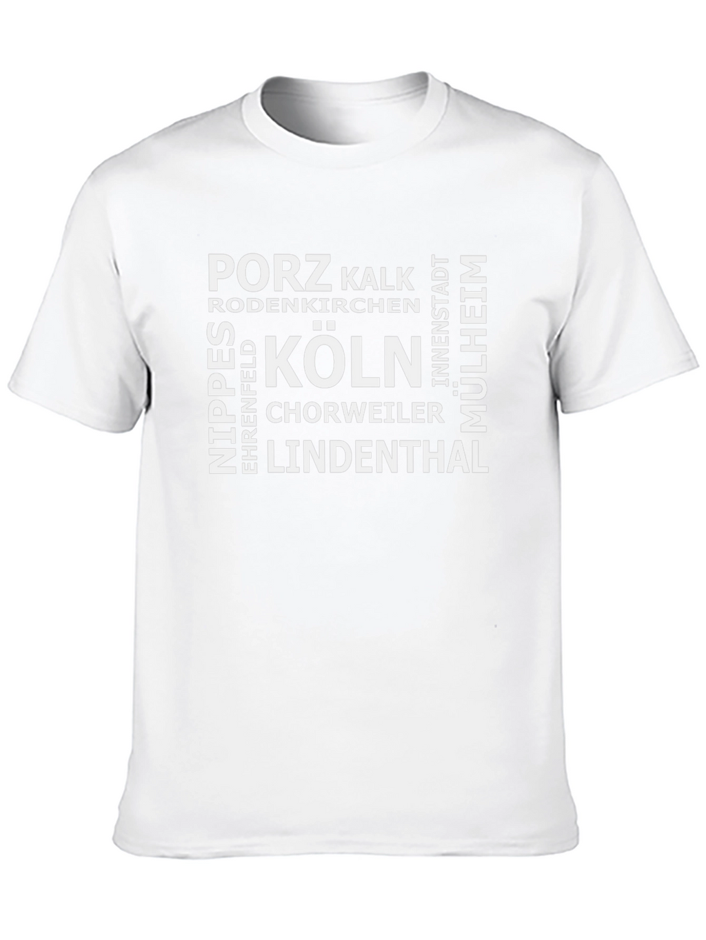 Cologne Germany Districts T-Shirt