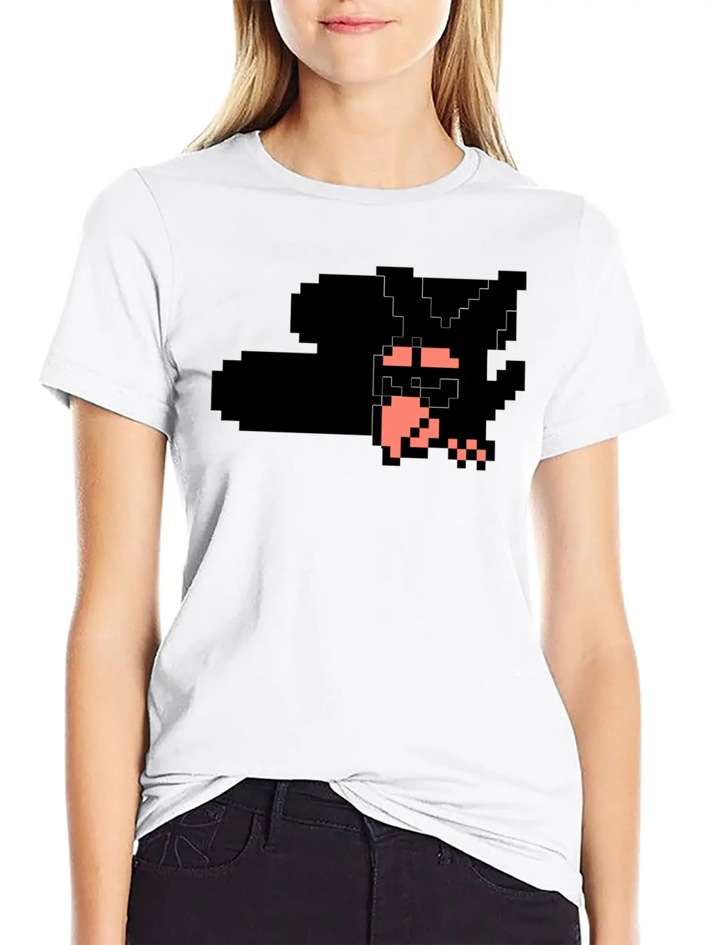 Pixe Crow Design With Cloud Timeless Short Sleeve Tee – Comfy And Minimalist Design