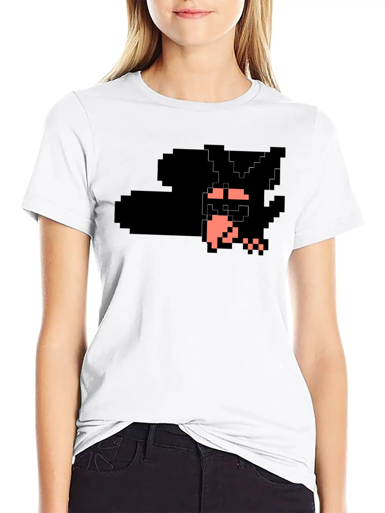 Pixe Crow Design With Cloud Timeless Short Sleeve Tee – Comfy And Minimalist Design