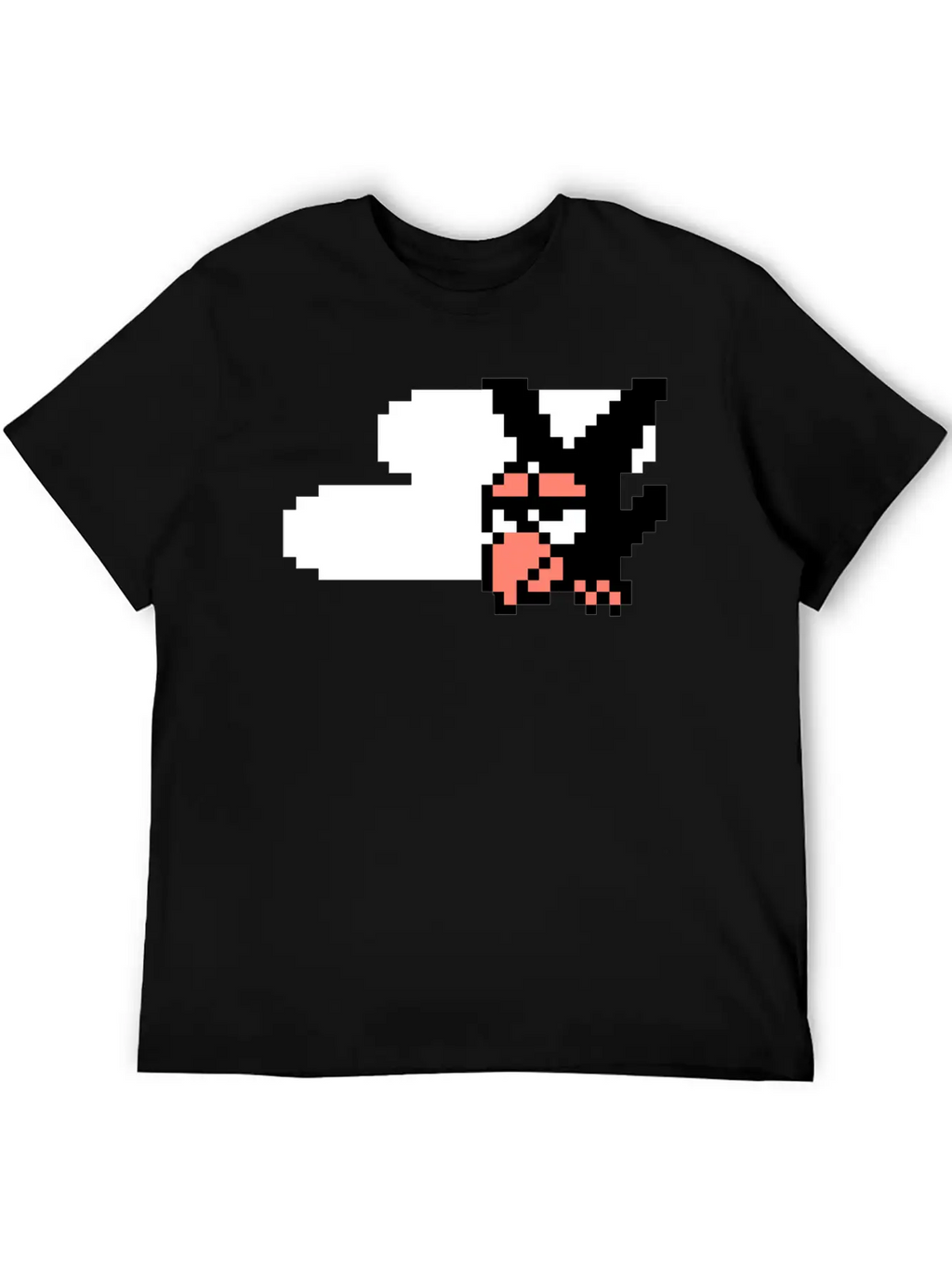 Pixe Crow Design With Cloud Timeless Short Sleeve Tee – Comfy And Minimalist Design