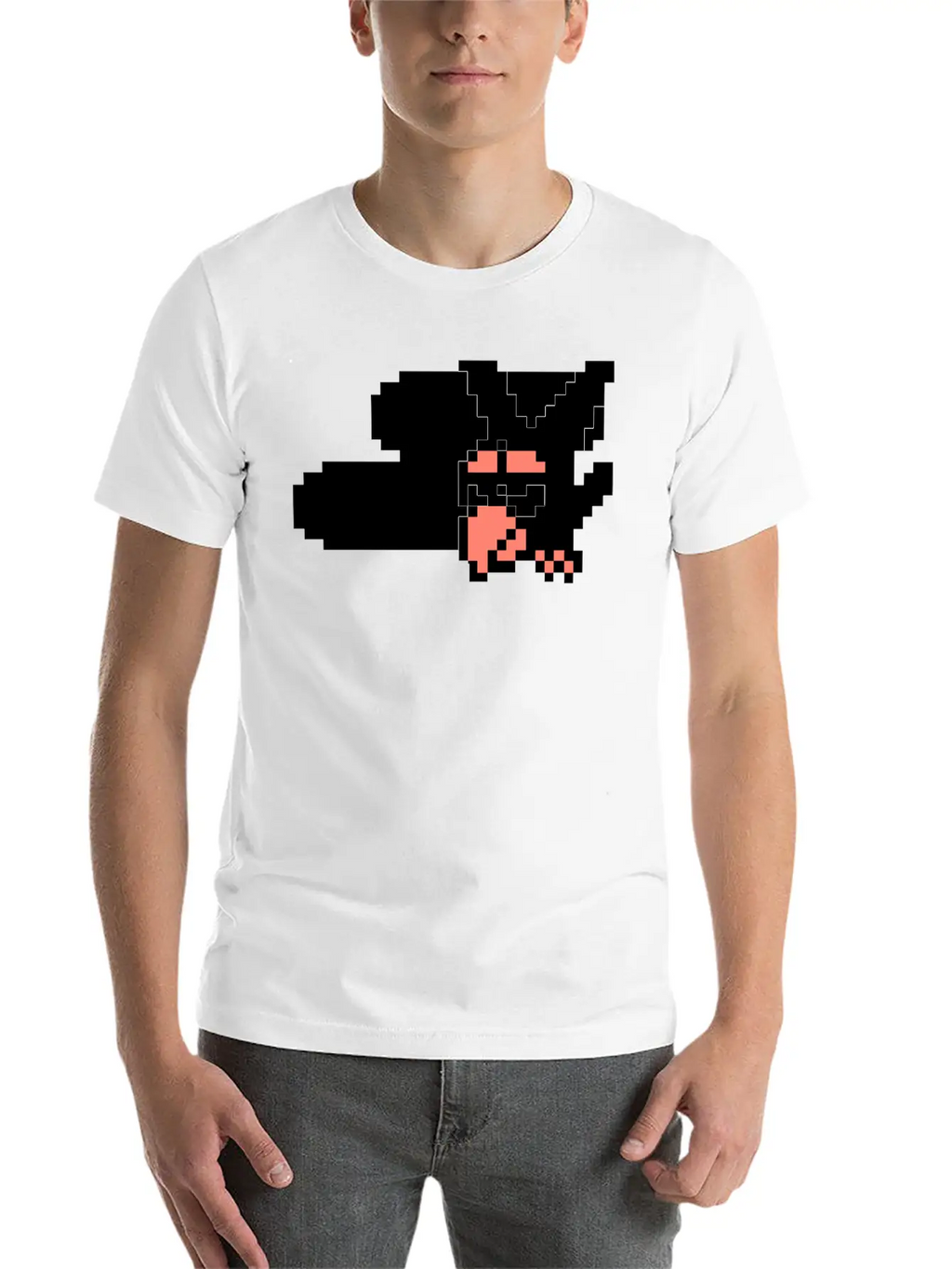 Pixe Crow Design With Cloud Timeless Short Sleeve Tee – Comfy And Minimalist Design