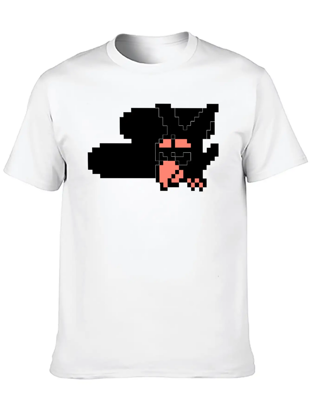 Pixe Crow Design With Cloud Timeless Short Sleeve Tee – Comfy And Minimalist Design