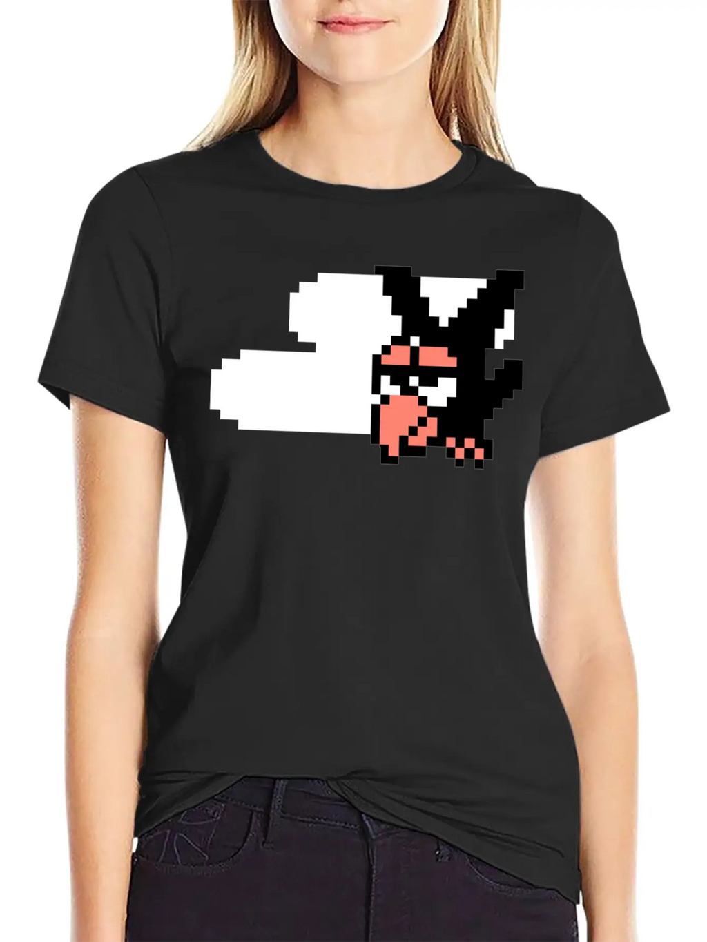 Pixe Crow Design With Cloud Timeless Short Sleeve Tee – Comfy And Minimalist Design