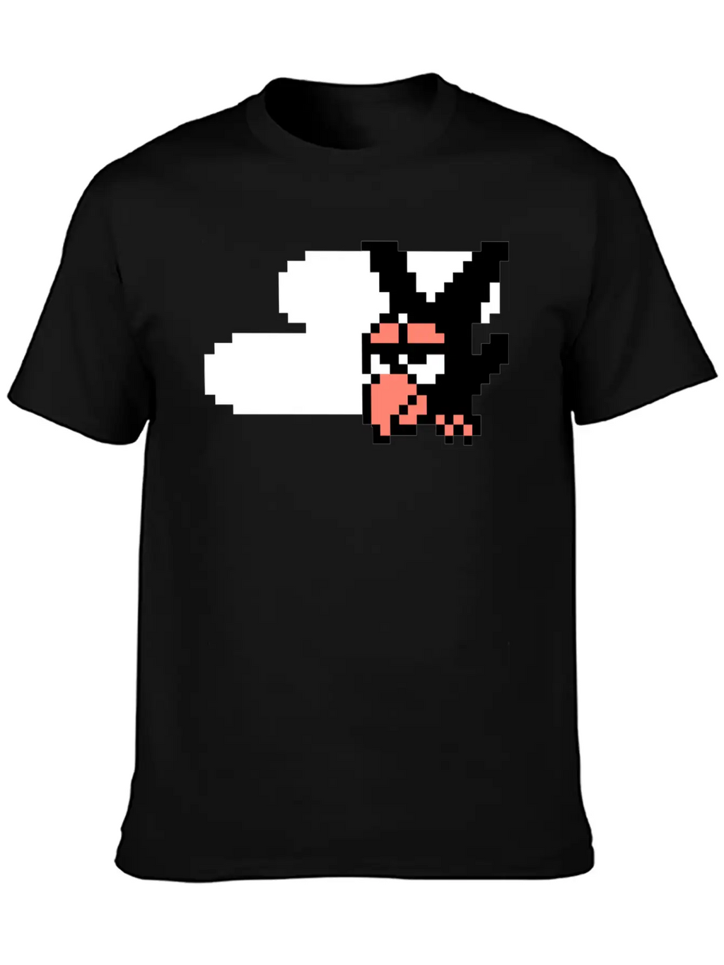 Pixe Crow Design With Cloud Timeless Short Sleeve Tee – Comfy And Minimalist Design