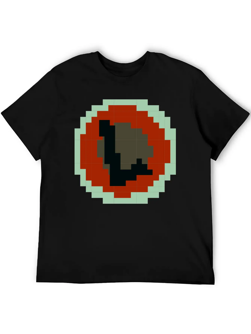Pixelated Letter L Timeless Short Sleeve Tee – Comfy And Minimalist Design