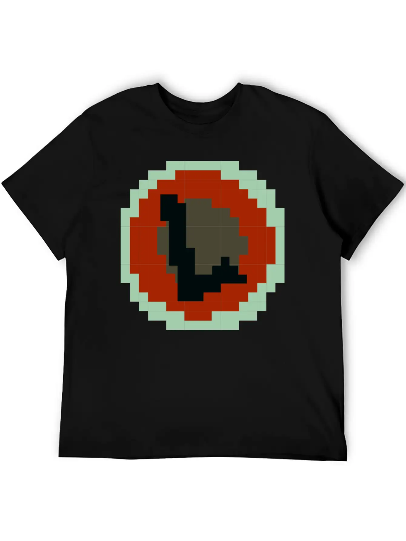 Pixelated Letter L Timeless Short Sleeve Tee – Comfy And Minimalist Design