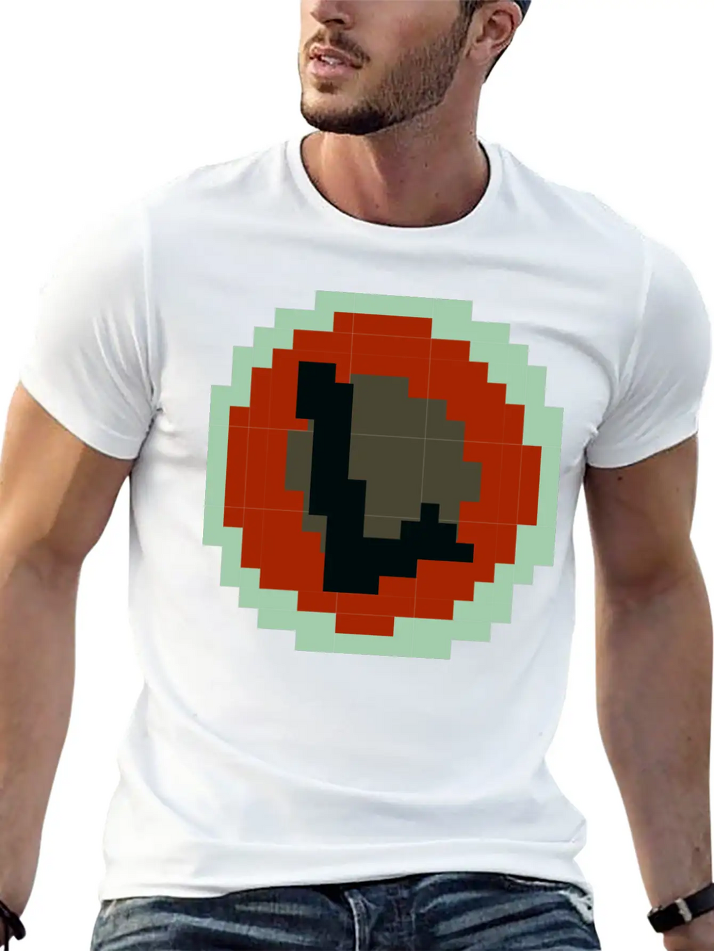 Pixelated Letter L Timeless Short Sleeve Tee – Comfy And Minimalist Design