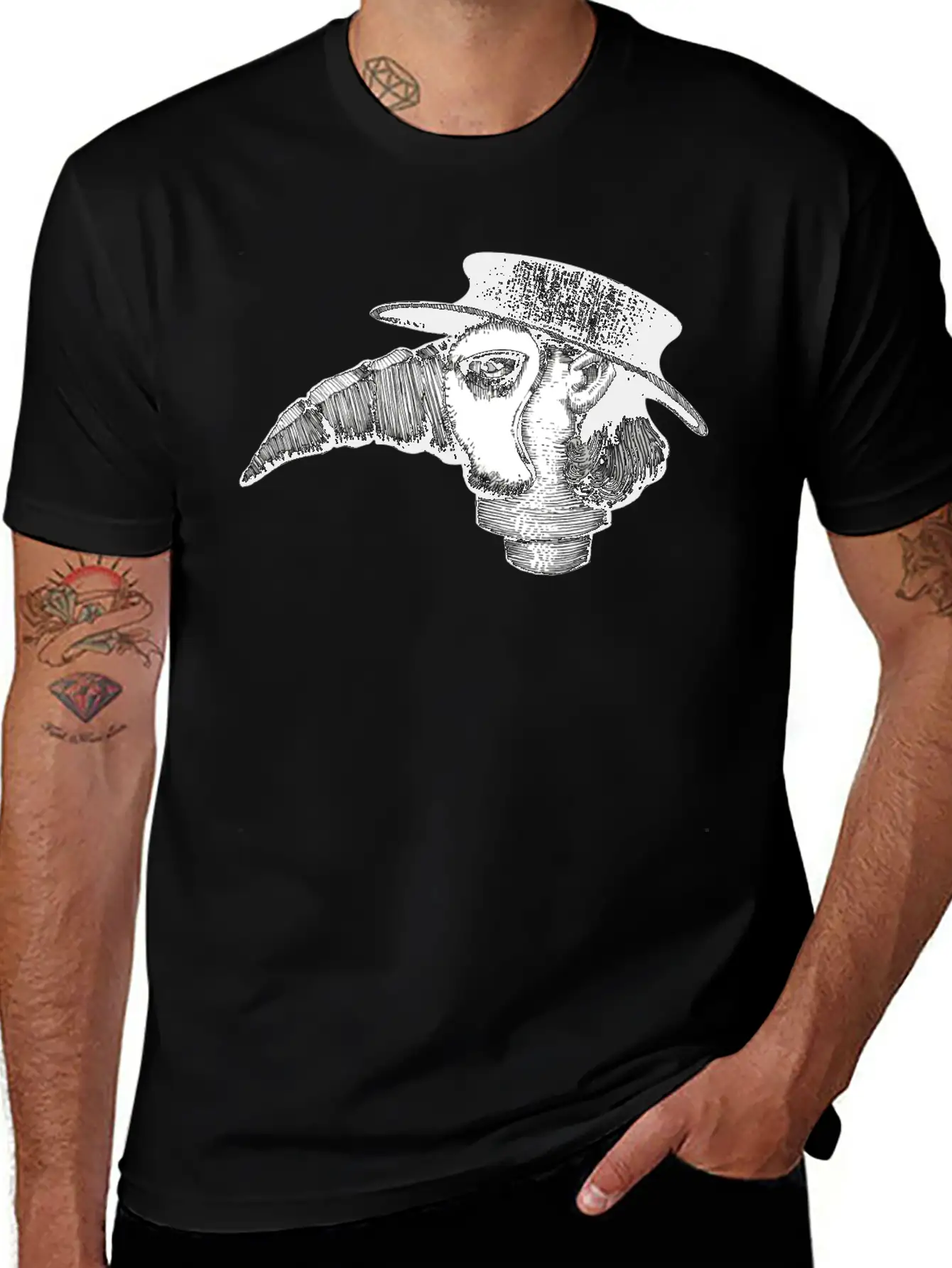 Plague Doctor Essential Cotton Tee For Daily Outfits – Unisex Style