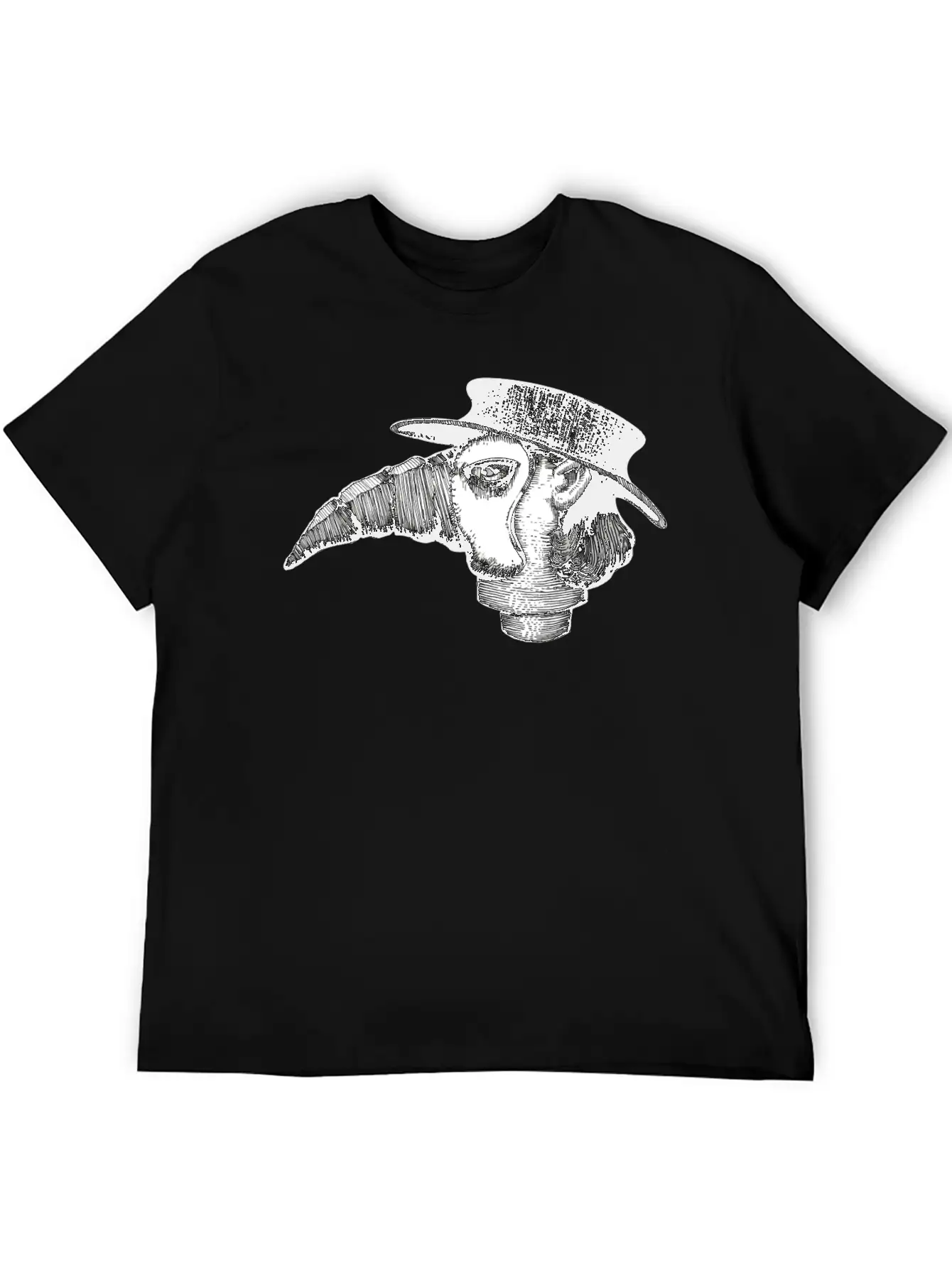 Plague Doctor Essential Cotton Tee For Daily Outfits – Unisex Style