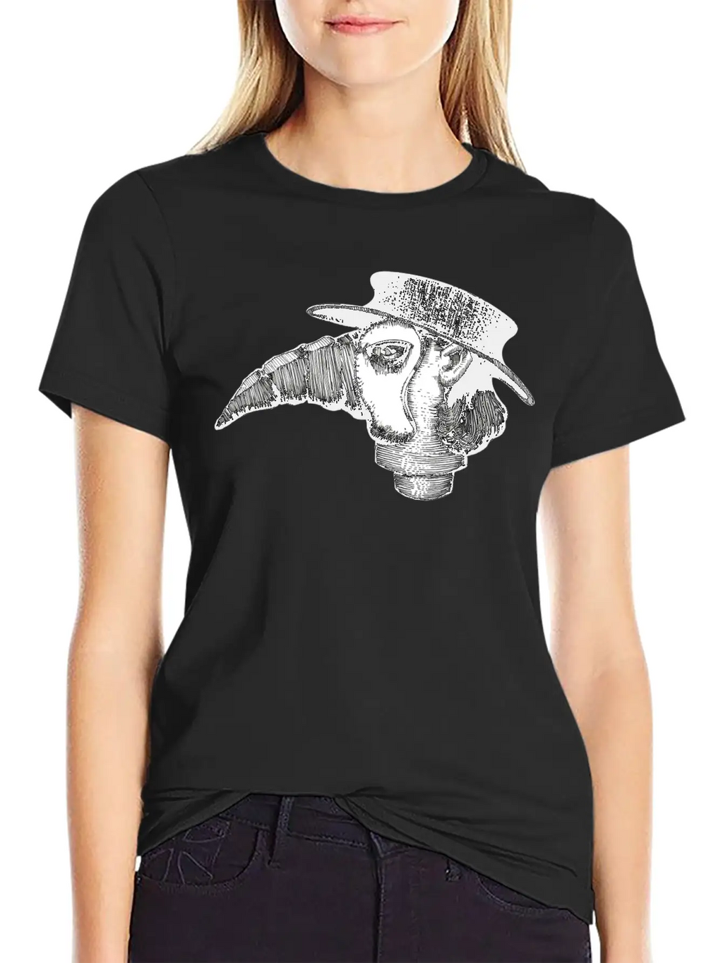 Plague Doctor Essential Cotton Tee For Daily Outfits – Unisex Style