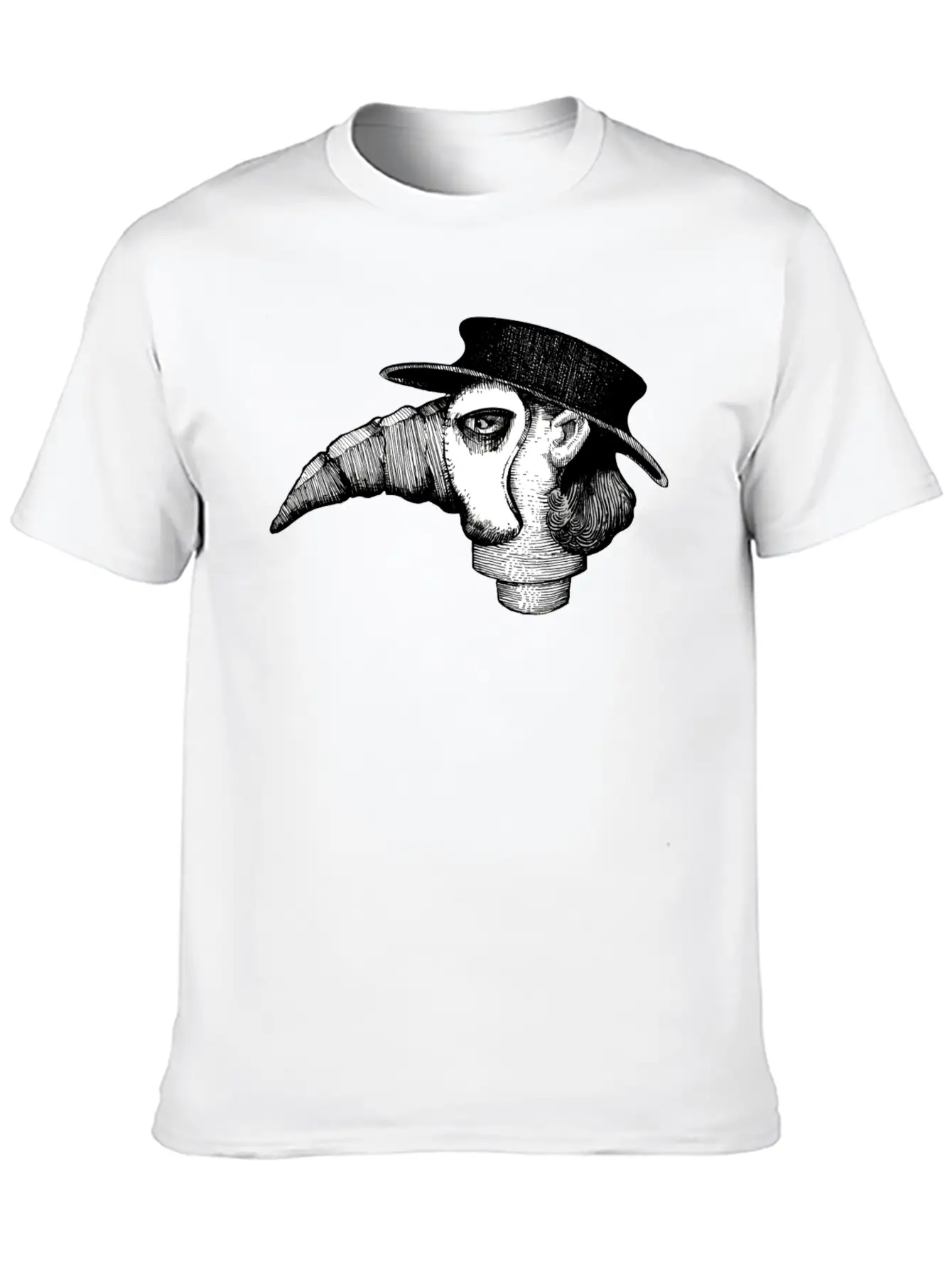 Plague Doctor Essential Cotton Tee For Daily Outfits – Unisex Style