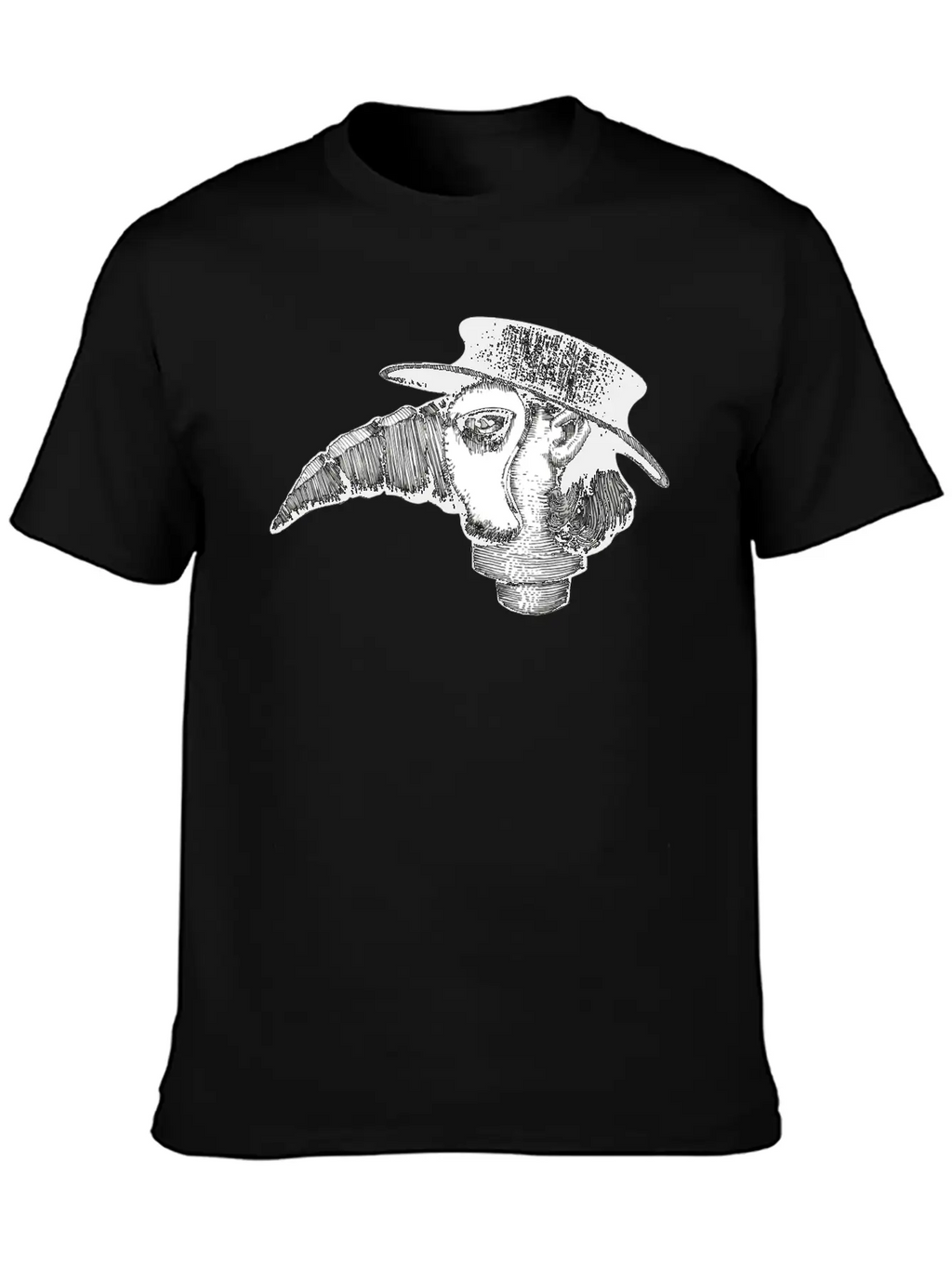 Plague Doctor Essential Cotton Tee For Daily Outfits – Unisex Style