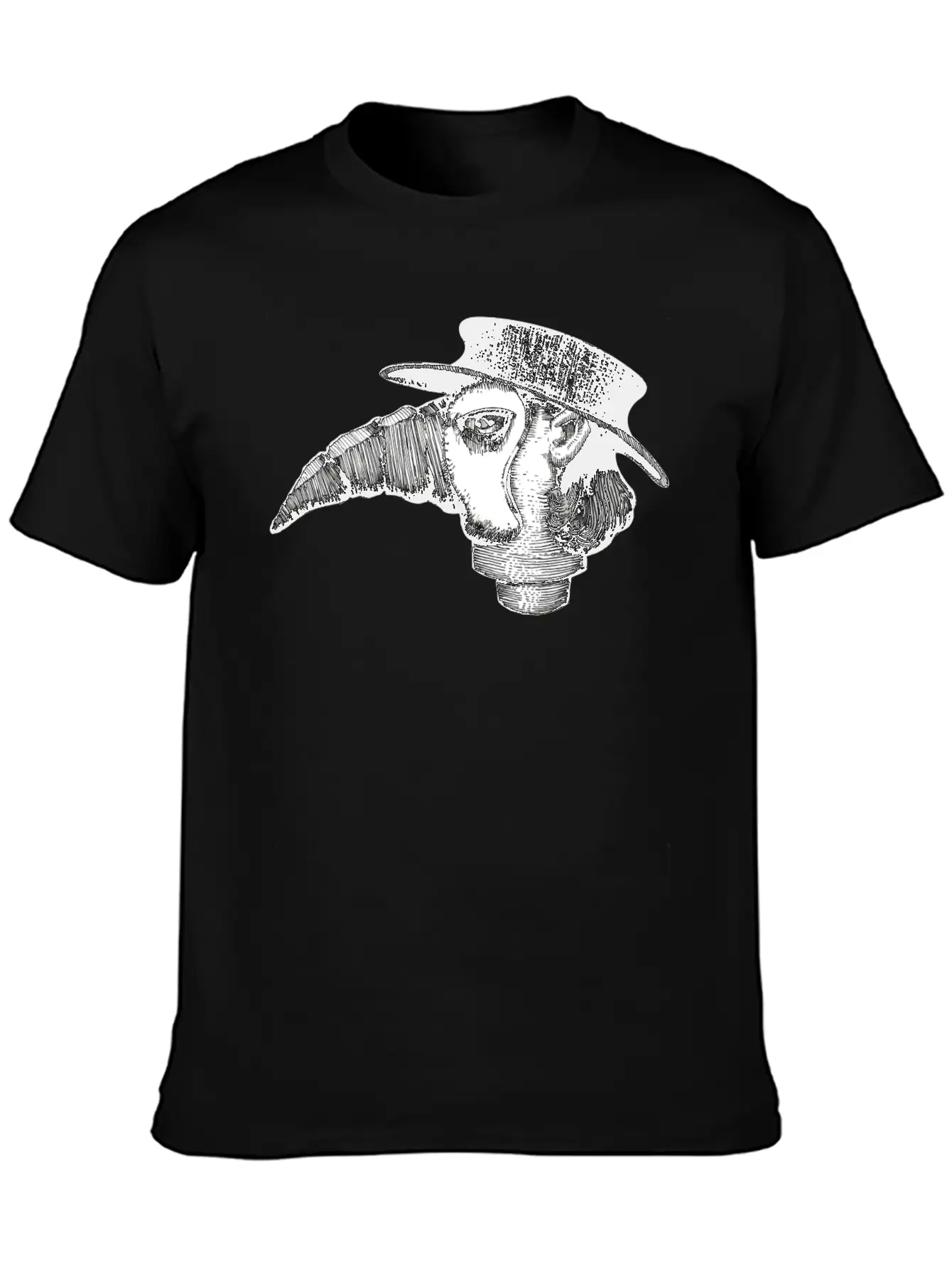 Plague Doctor Essential Cotton Tee For Daily Outfits – Unisex Style