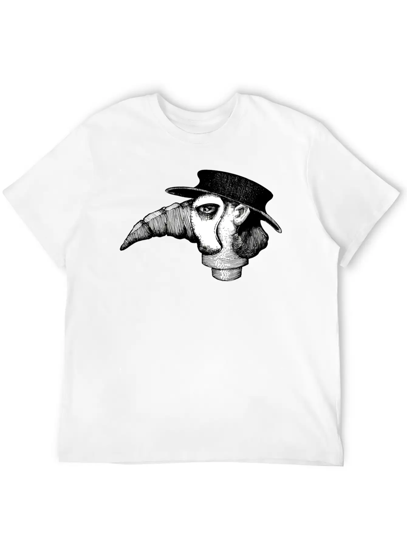 Plague Doctor Essential Cotton Tee For Daily Outfits – Unisex Style