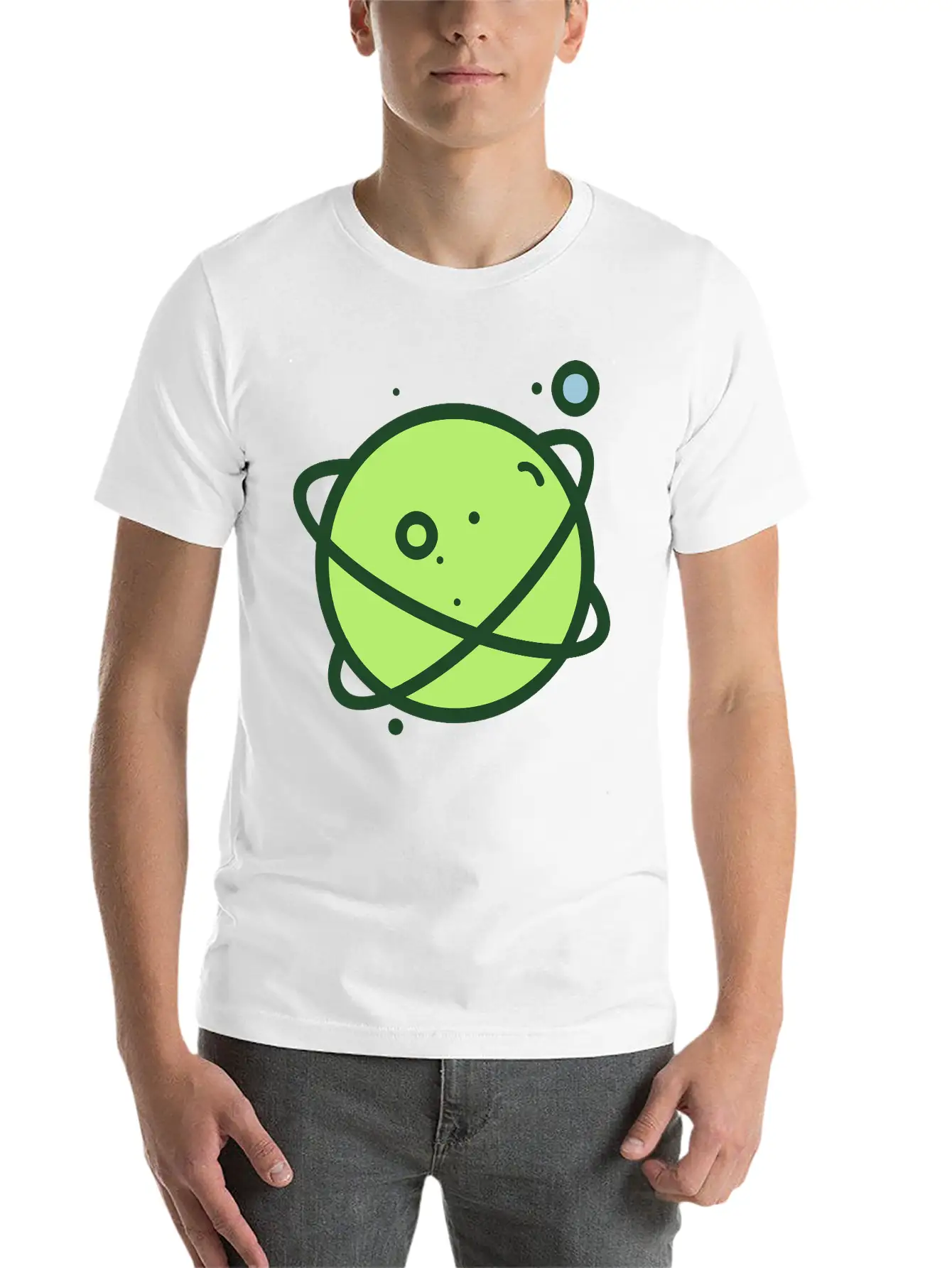Planet Logo 4 Classic Cotton Tee – Unisex Comfort For Any Season