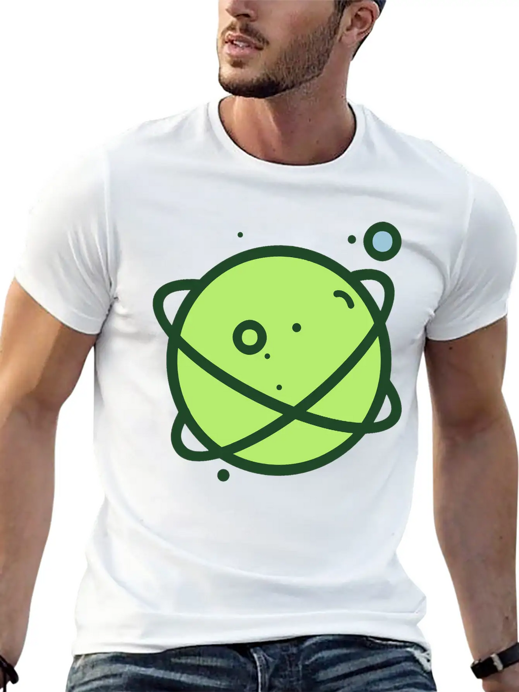 Planet Logo 4 Classic Cotton Tee – Unisex Comfort For Any Season