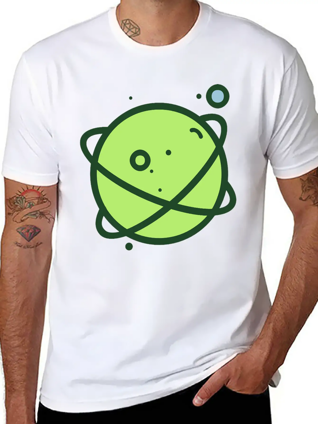 Planet Logo 4 Classic Cotton Tee – Unisex Comfort For Any Season
