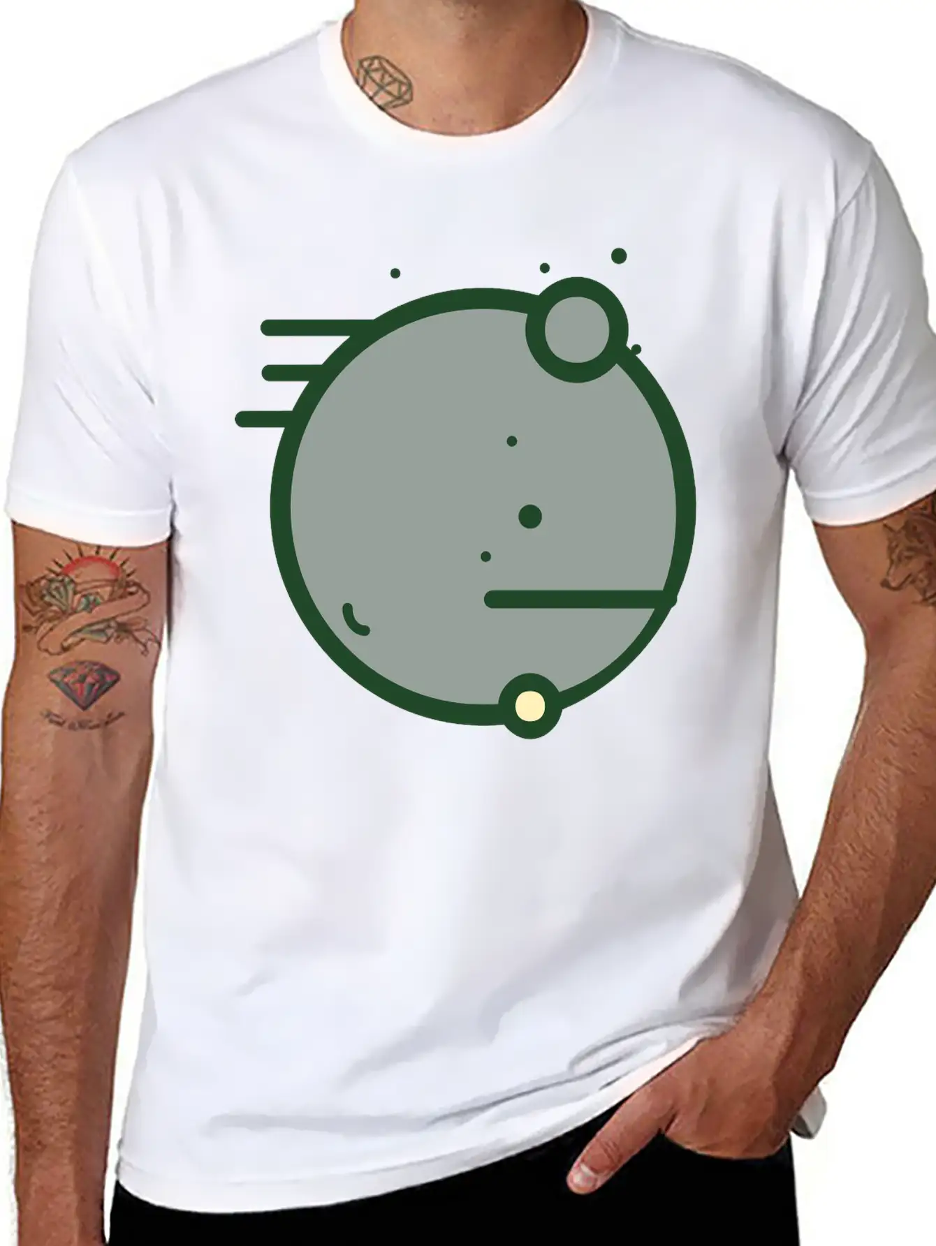 Planet Logo 6 Basic Graphic T-Shirt – Daily Comfort In Soft Cotton