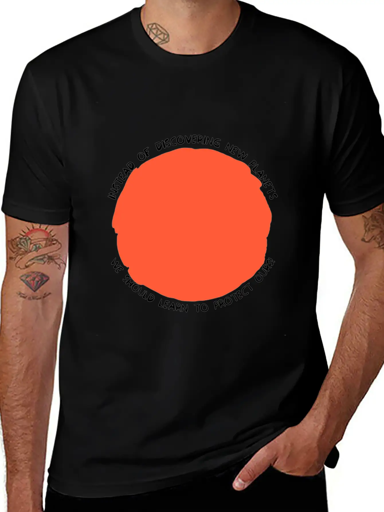 Planet Timeless Short Sleeve Tee – Comfy And Minimalist Design