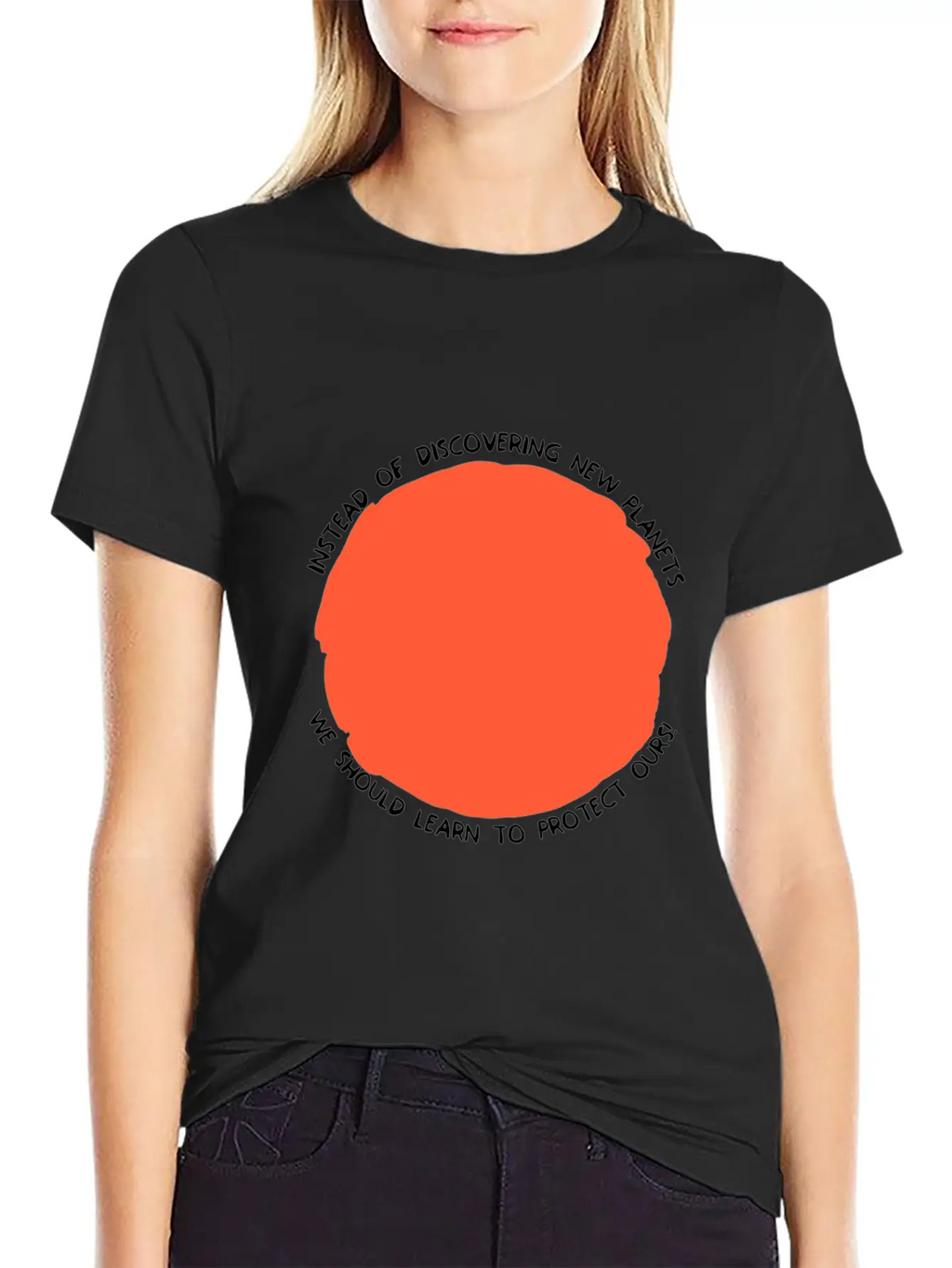 Planet Timeless Short Sleeve Tee – Comfy And Minimalist Design