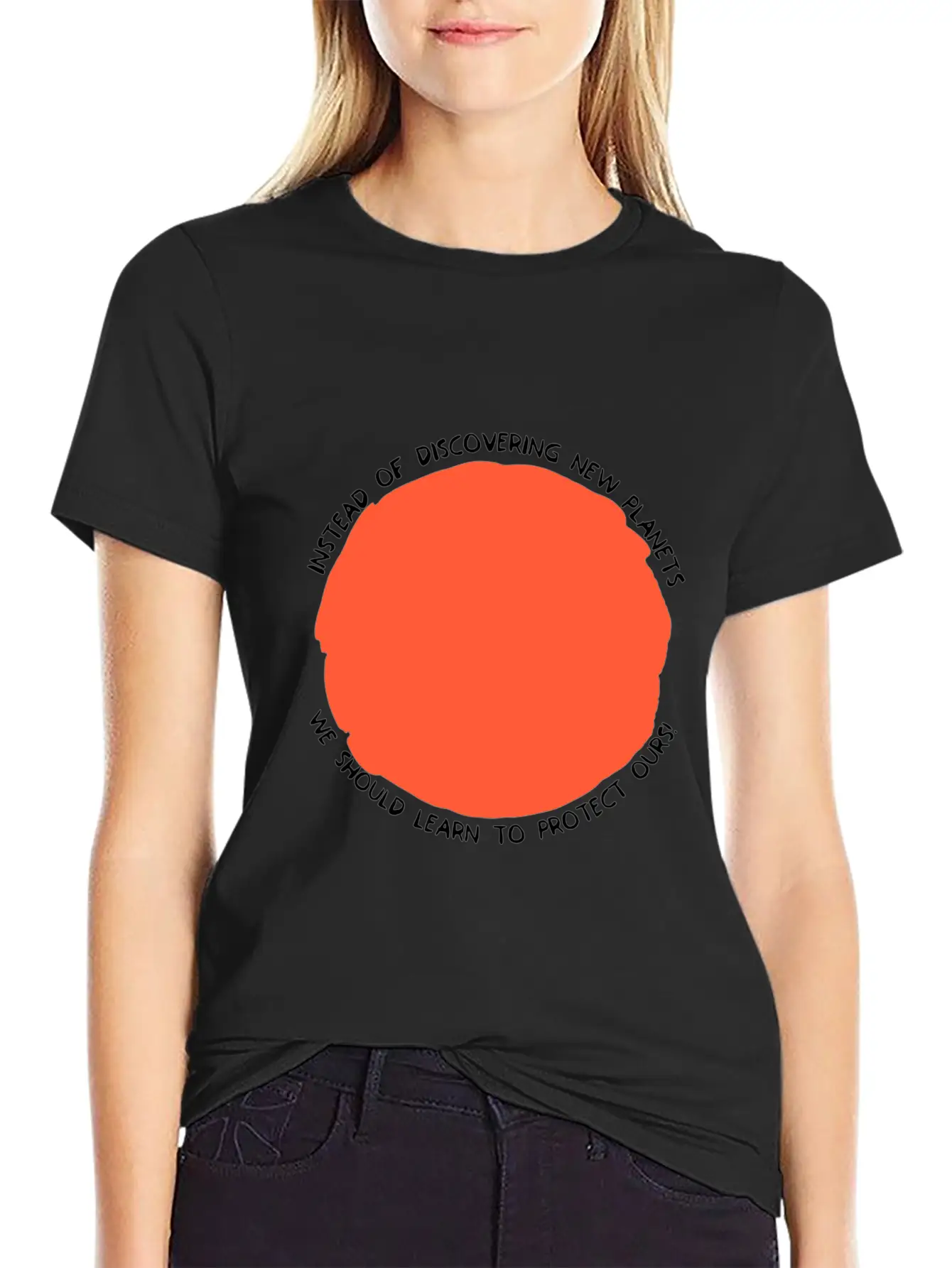 Planet Timeless Short Sleeve Tee – Comfy And Minimalist Design
