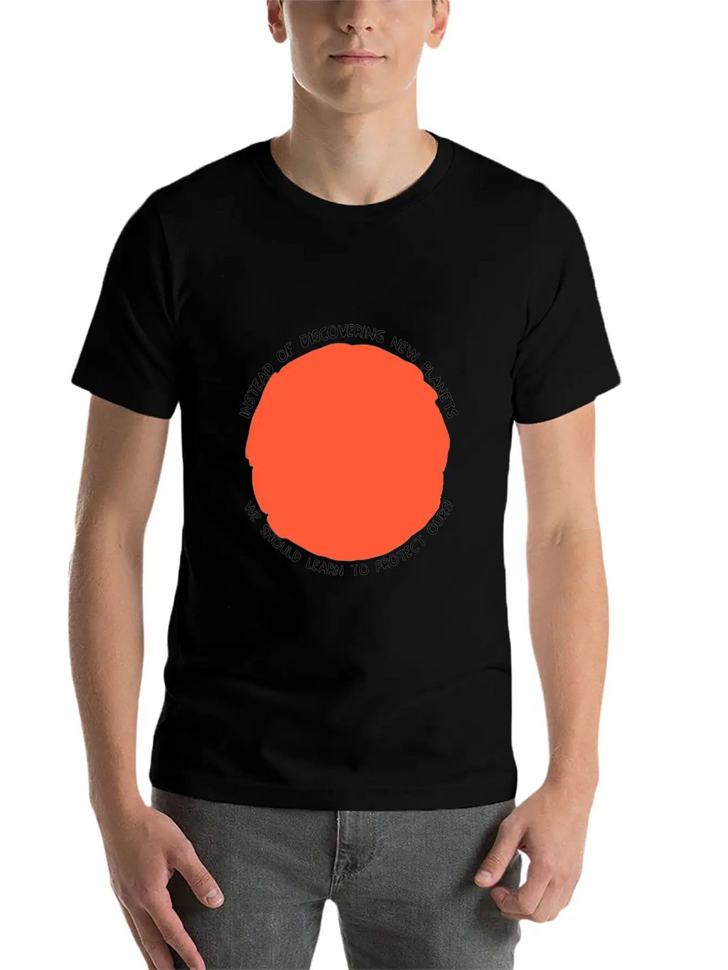 Planet Timeless Short Sleeve Tee – Comfy And Minimalist Design