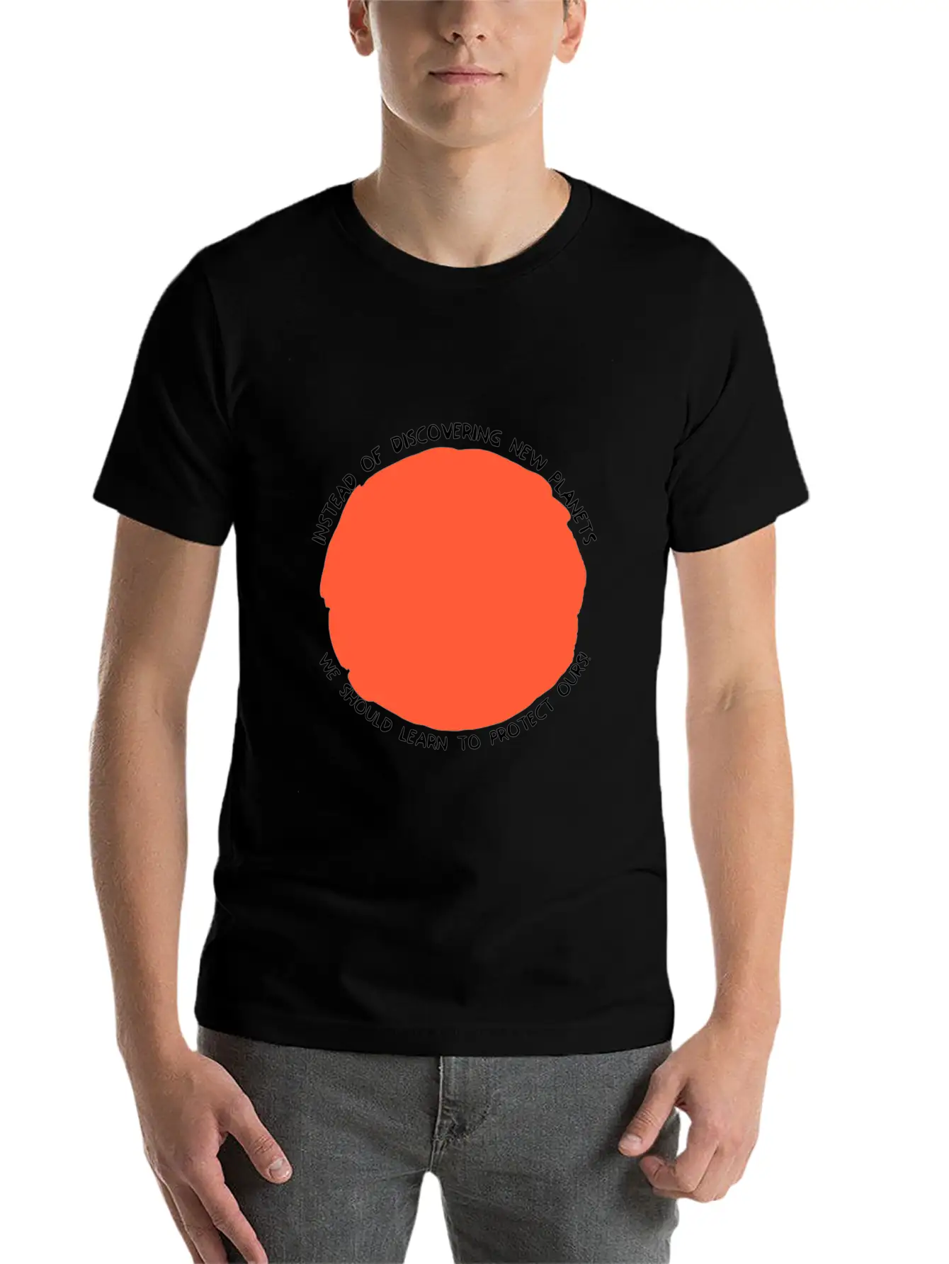 Planet Timeless Short Sleeve Tee – Comfy And Minimalist Design
