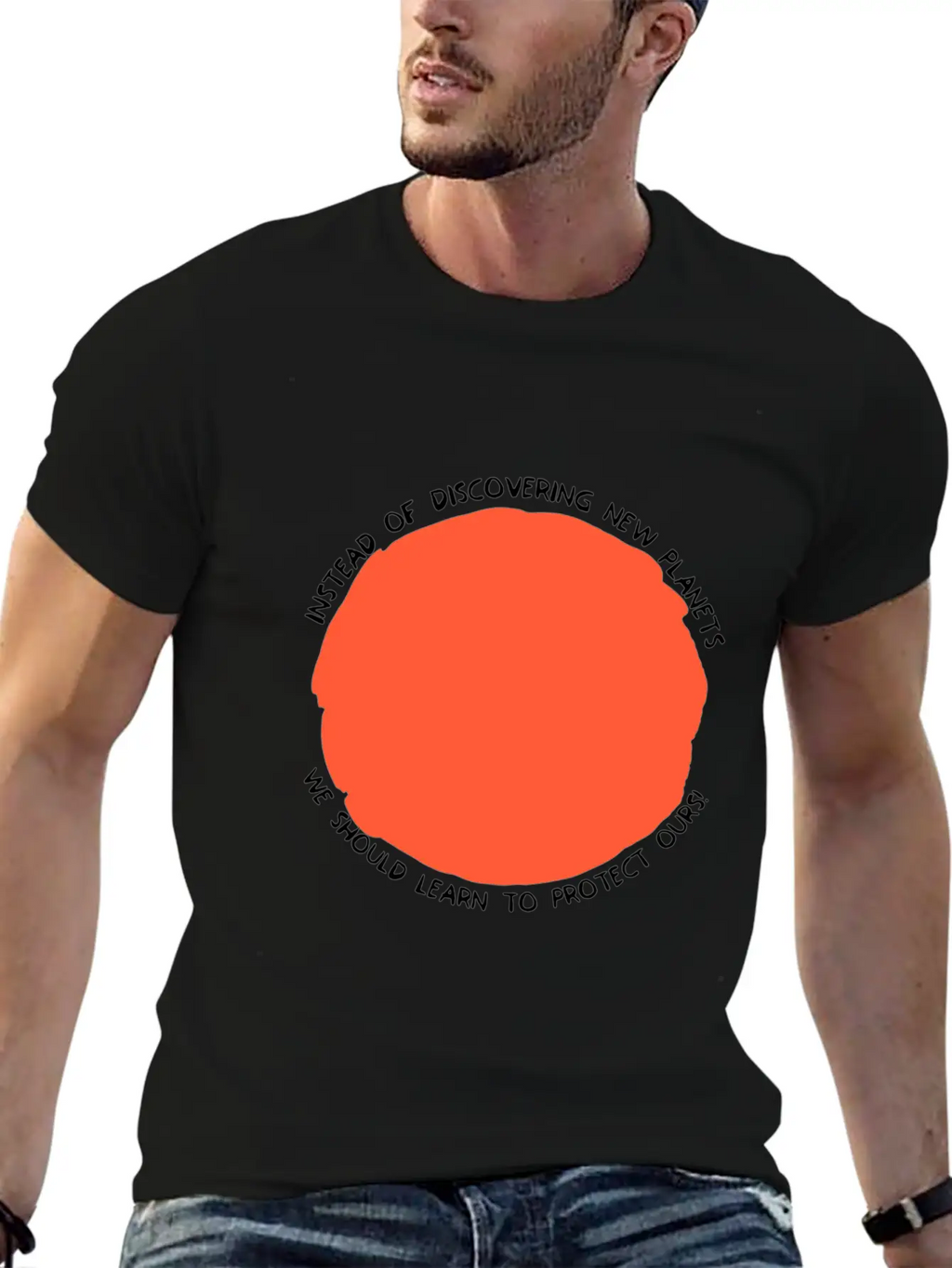 Planet Timeless Short Sleeve Tee – Comfy And Minimalist Design
