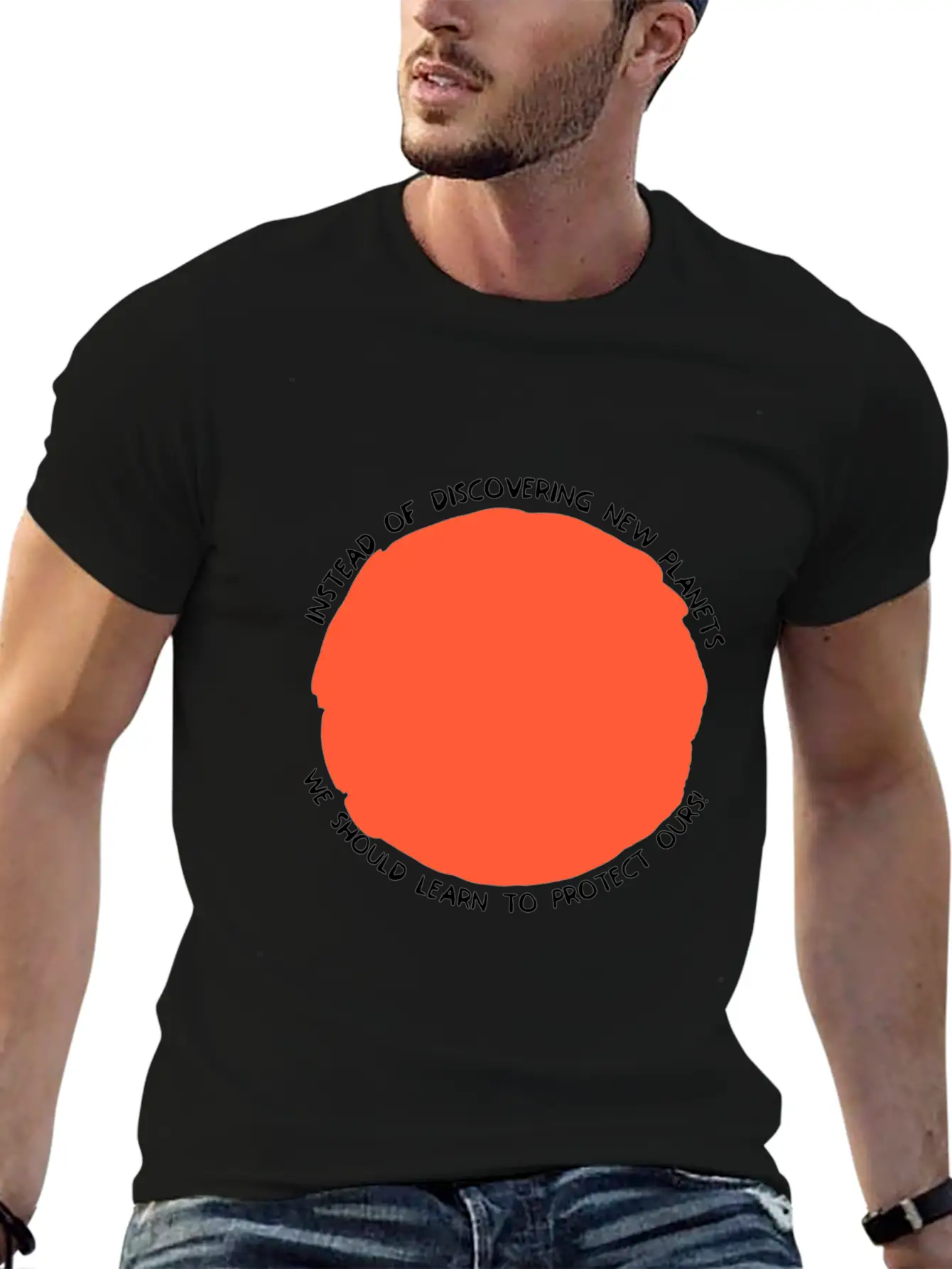 Planet Timeless Short Sleeve Tee – Comfy And Minimalist Design
