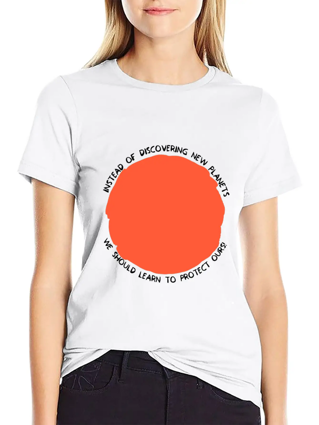 Planet Timeless Short Sleeve Tee – Comfy And Minimalist Design