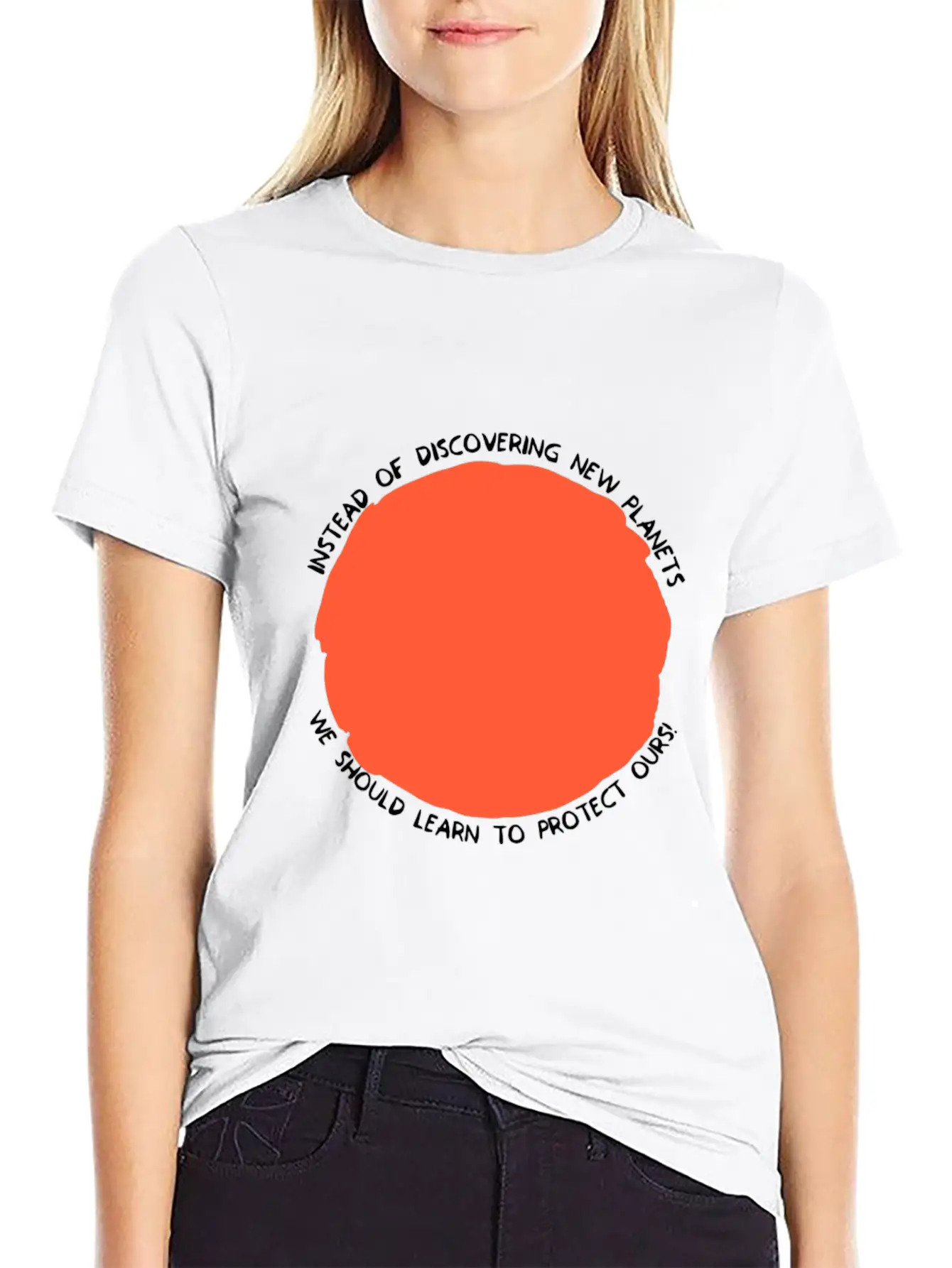 Planet Timeless Short Sleeve Tee – Comfy And Minimalist Design