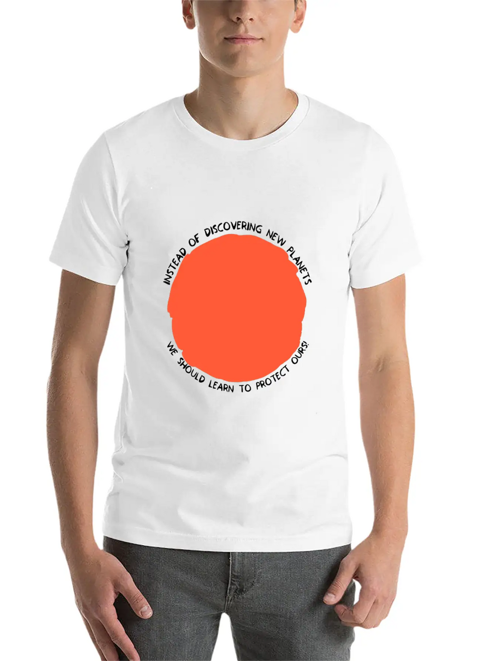 Planet Timeless Short Sleeve Tee – Comfy And Minimalist Design