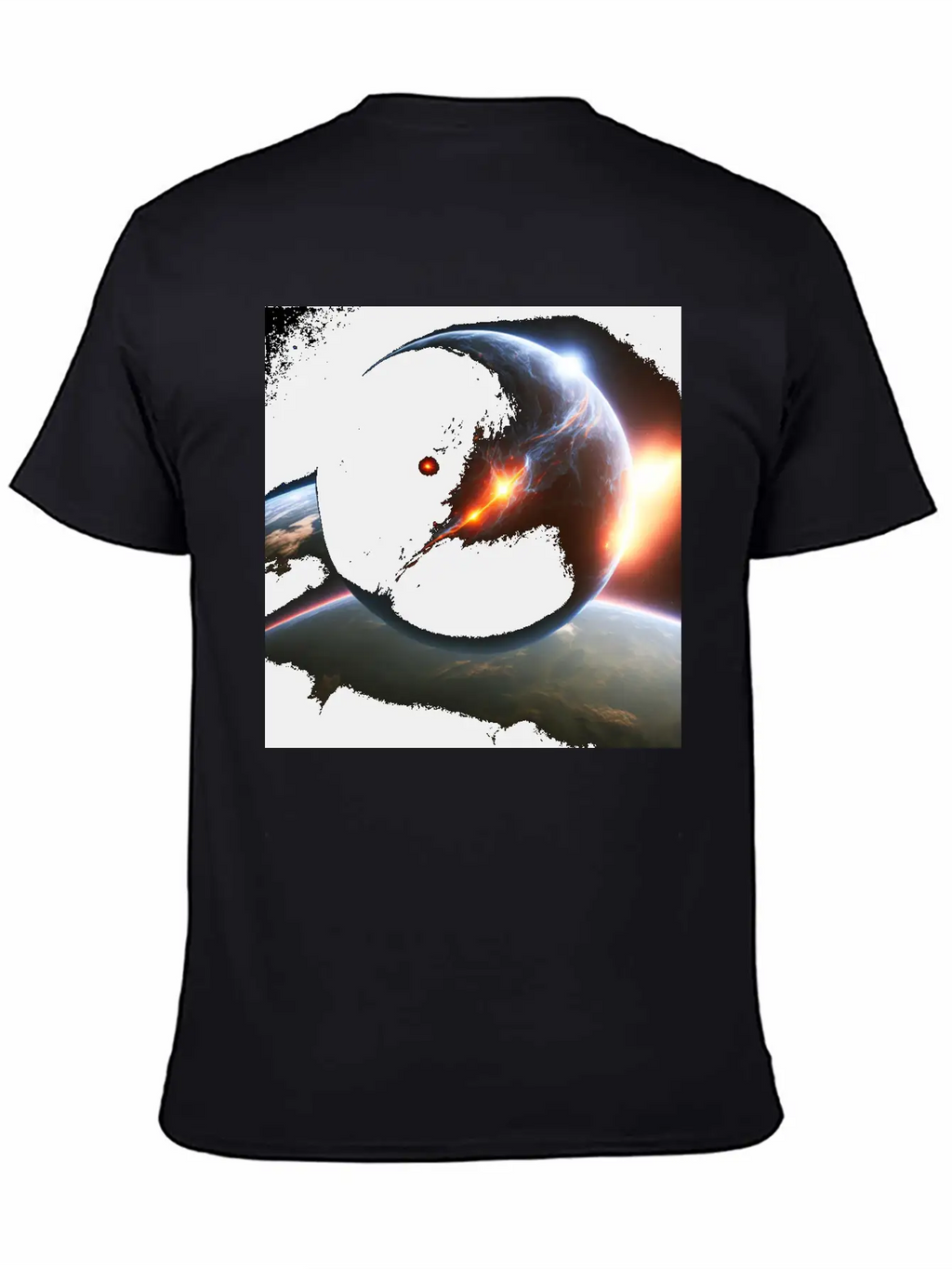 Planet Unisex Casual T-Shirt – Clean Design For Daily Comfort