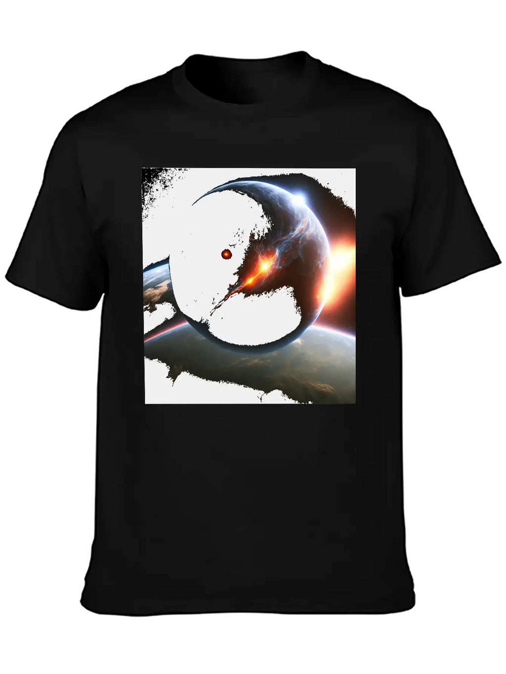 Planet Unisex Casual T-Shirt – Clean Design For Daily Comfort